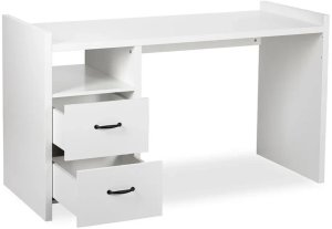 Biurko dziecięce AMELIA 145cm białe LITTLE SKY 2