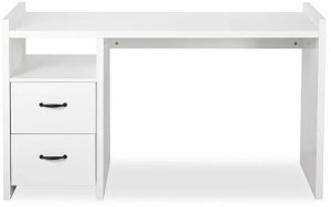 Biurko dziecięce AMELIA 145cm białe LITTLE SKY 3