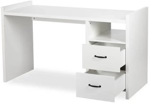 Biurko dziecięce AMELIA 145cm białe LITTLE SKY 5