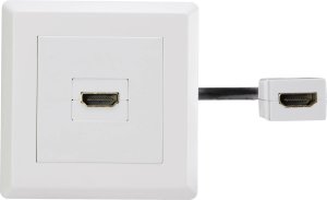 Renkforce HDMI Adapter [1x HDMI-Buchse - 1x HDMI-Buchse] Weiß vergoldete Steckkontakte 15.00 cm (RF-4538136) 3