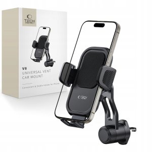 Uchwyt samochodowy na kratkę Tech-Protect V8 Universal Vent Car Mount Black 1