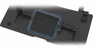 ULTRADESK Biurko dla gracza LEVEL V2, 140x68cm, 72-117cm, elektycznie regulowany, bez podk�adki 16