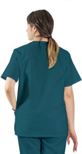 Visent Bluza medyczna ELASTYCZNA stretch - śliwka chirurgiczna damska K80 STR XXL 14