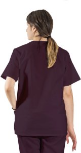 Visent Bluza medyczna ELASTYCZNA stretch - śliwka chirurgiczna damska K80 STR XXL 18
