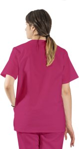 Visent Bluza medyczna ELASTYCZNA stretch - śliwka chirurgiczna damska K80 STR XXL 2