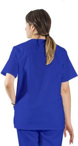Visent Bluza medyczna ELASTYCZNA stretch - śliwka chirurgiczna damska K80 STR XXL 6