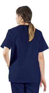Visent Bluza medyczna ELASTYCZNA stretch - śliwka chirurgiczna damska K80 STR XXL 10