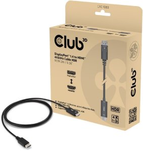 CLUB3D CAC-1083 kabel DisplayPort 2 m HDMI Typu D (Micro) Czarny 3