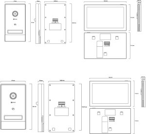 Wideodomofon WiFi EZVIZ HP7 PRO 4K,Weryfikacja twarzy, Zdalne otwieranie, Detekcja ruchu 10