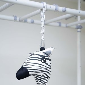 Huśtawka kokon Zebra do pokoju i ogrodu 50kg | komfort i styl 6