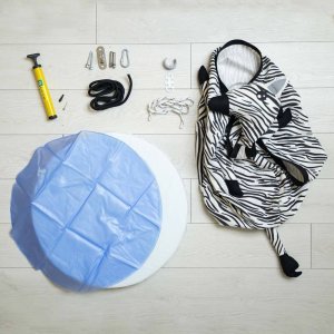 Huśtawka kokon Zebra do pokoju i ogrodu 50kg | komfort i styl 7