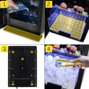 Kostkarka do lodu Yoer IM04BK 12