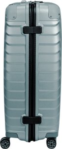 Duża walizka SwissBags Diamond cut 76 cm metaliczny niebieski 4