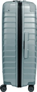 Duża walizka SwissBags Diamond cut 76 cm metaliczny niebieski 5