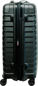 Średnia walizka SwissBags Diamond cut 67 cm metaliczny czarny 4