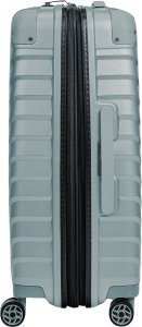 Średnia walizka SwissBags Diamond cut 67 cm metaliczny niebieski 5