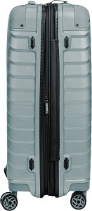 Średnia walizka SwissBags Diamond cut 67 cm metaliczny niebieski 6