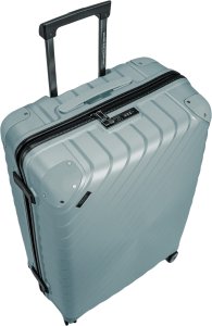 Średnia walizka SwissBags Diamond cut 67 cm metaliczny niebieski 8