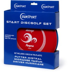 Gra DiscGolf set START, Putter, Mid Range&Drivet Plastik 2