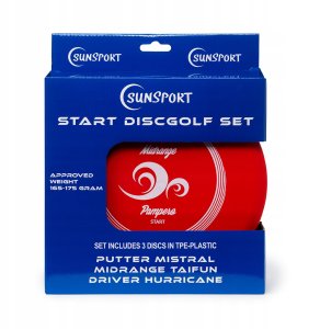 Gra DiscGolf set START, Putter, Mid Range&Drivet Plastik 3