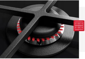 Kuchnia wolnostojšca 58GEH3.31HZpTaDA(Xx) PIZZA WOK 14