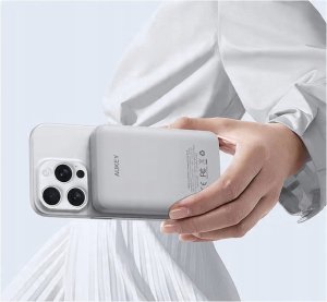 PB-MS04 White Qi2 PowerBank | 10000mAh | 20W | MagSafe PD 12