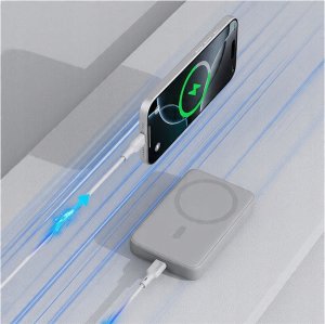 PB-MS04 White Qi2 PowerBank | 10000mAh | 20W | MagSafe PD 15