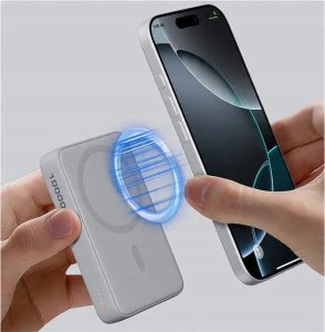 PB-MS04 White Qi2 PowerBank | 10000mAh | 20W | MagSafe PD 5