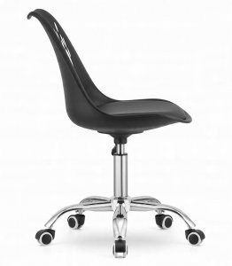 Krzesło obrotowe PRINT - czarne 4