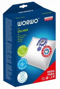 12x Worki do odkurzacza ZELMER Odyssey Meteor 2 Antek ELF 2 3 Clarris Cobra 8