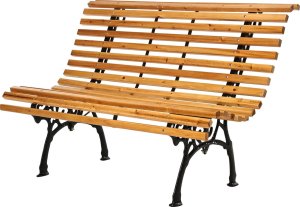 Lauko suoliukas, 117x61x77cm, rudas 1