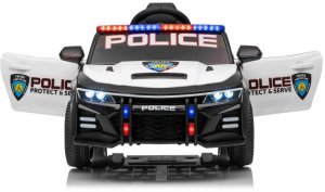 SAMOCHÓD POLICYJNY PROTECT NA AKUMULATOR, MEGAFON, KOGUTY, JAKOSĆ/XMX-629 EDUKAMP 23
