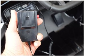 SAMOCHÓD POLICYJNY PROTECT NA AKUMULATOR, MEGAFON, KOGUTY, JAKOSĆ/XMX-629 EDUKAMP 27