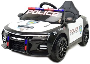 SAMOCHÓD POLICYJNY PROTECT NA AKUMULATOR, MEGAFON, KOGUTY, JAKOSĆ/XMX-629 EDUKAMP 6