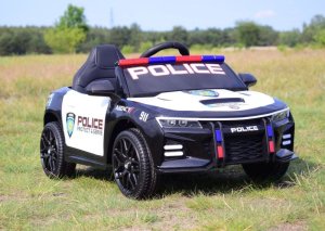 SAMOCHÓD POLICYJNY PROTECT NA AKUMULATOR, MEGAFON, KOGUTY, JAKOSĆ/XMX-629 EDUKAMP 7