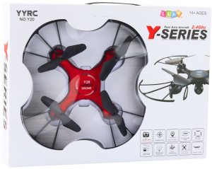 Dron LeanToys Dron Y20 UFO Zdalnie Sterowany Światła Obrót 360 Czerwony LEAN Toys 4