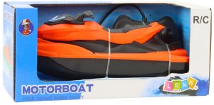 Skuter Wodny Zdalnie Sterowany RC 1:42 Pomarańczowy LEAN Toys 5