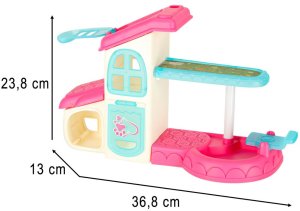 Hotel dla zwierząt domek spa dla psa kota zwierzątka akcesoria 26 elementów Kik Sp. z o. o. Sp. k. 15