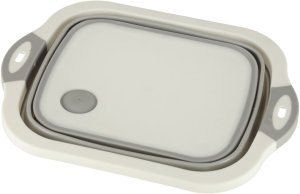 Miska składana silikonowa z odpływem deska do krojenia zlew turystyczny ociekacz Kik Sp. z o. o. Sp. k. 2