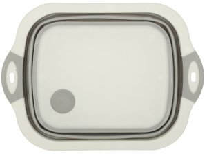 Miska składana silikonowa z odpływem deska do krojenia zlew turystyczny ociekacz Kik Sp. z o. o. Sp. k. 7