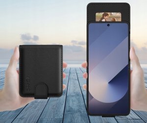 TECH-PROTECT WALLET GALAXY Z FLIP 7 BLACK 2