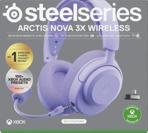 Słuchawki SteelSeries Arctis Nova 3X Fioletowe (61693) 2