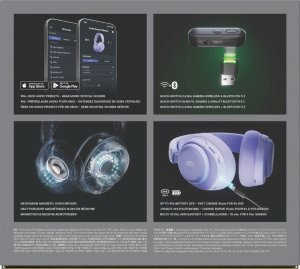 Steelseries Arctis Nova 3X Zestaw słuchawkowy Bezprzewodowy Opaska na głowę Muzyka/dzień powszedni Bluetooth Lawenda 4