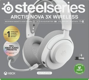 Słuchawki SteelSeries Arctis Nova 3X Białe (61690) 2