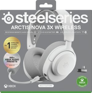 Słuchawki SteelSeries Arctis Nova 3X Białe (61690) 3
