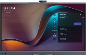 Yealink MeetingBoard Pro Interaktywny płaski panel 2,18 m (86") LCD Wi-Fi 400 cd/m² 4K Ultra HD Czarny Ekran dotykowy Procesor wbudowany Android 4