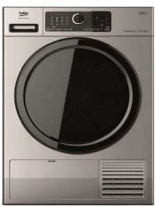Beko AWZ 9 HPS/PRO BP suszarki do prania Wolnostojący Od przodu 9 kg Srebrny 1
