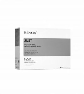 Oil Control Skincare Routine Set Revox B77: Just, Niacinamide 10 %, Moisturizing, Daily, Serum, For Face, 30 ml + Just, Hyaluronic Acid 5%, Hydrating, Fluid, For Face, 30 ml + Just, Glycolic Acid 20%, Toning, Serum, For Face, 30 ml For Women 2