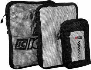 Zestaw toreb SCICON COMPRESSION PACKING CUBES Black 1