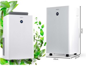 Klimatyzator przenośny 14000 BTU osuszacz grzanie WiFi 37l/24h Berdsen BD-583 11